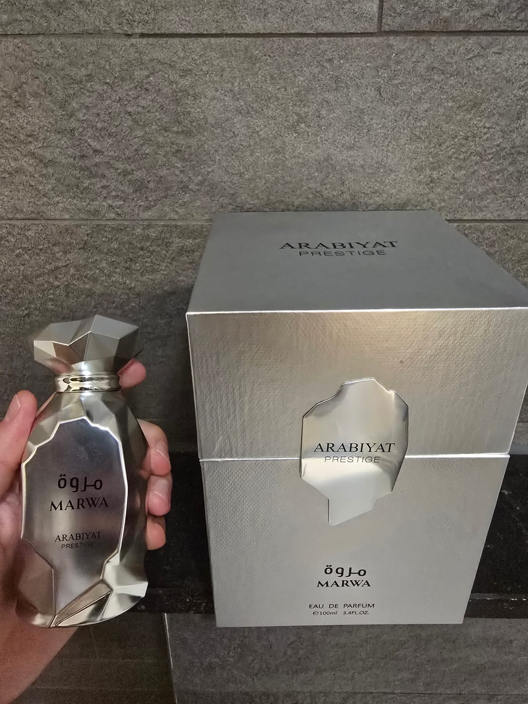 Customer photo review of Arabiyat Prestige – Marwa Eau de Parfum – Unisex – 100 ml