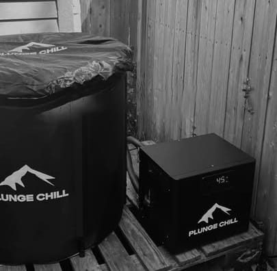 Customer photo review of Cold Plunge Tub with Chiller