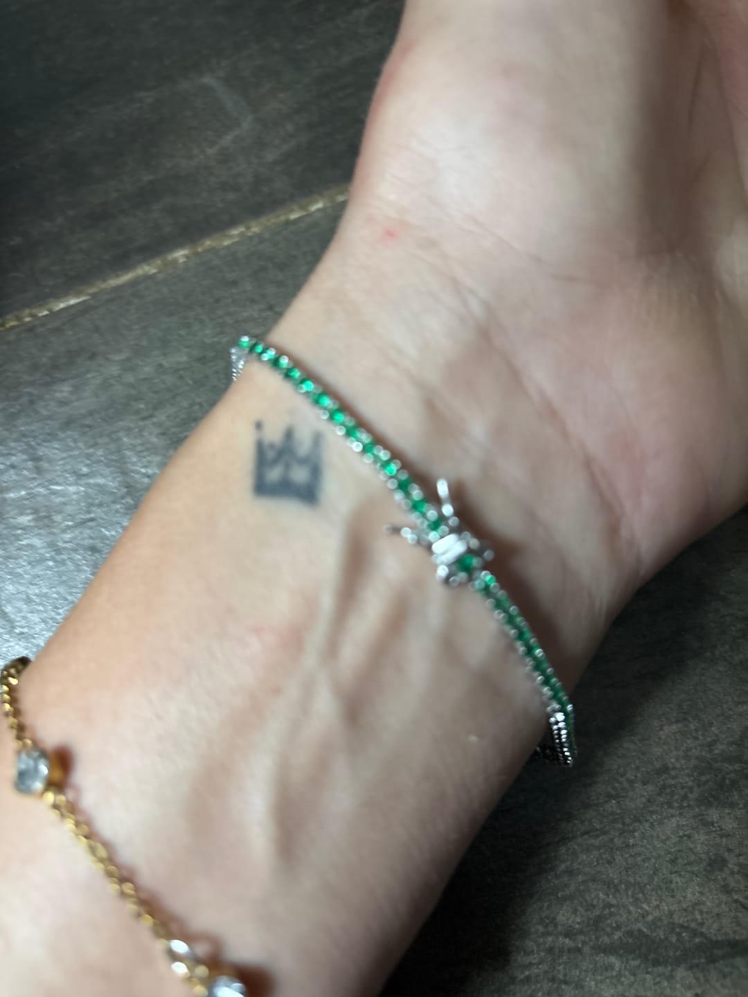 Customer photo review of Bracciale Unisex Tennis in Argento 925 TIZ AGTEN