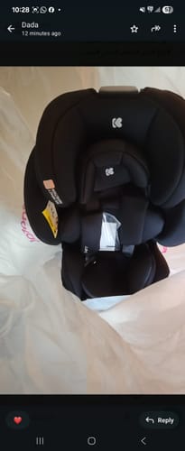 Customer photo review of Car Seat 0-1-2-3 (0-36) Kg Multistage Isofix Black