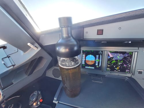 Customer photo review of Mizudashi Flasche Kuro