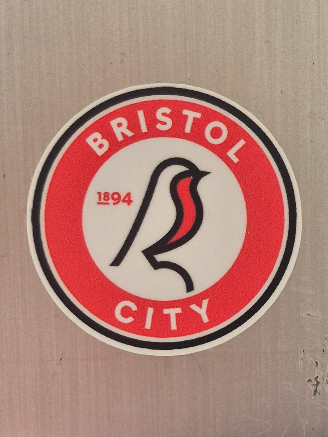 Customer photo review of Sticker Sheffield FC logo