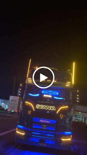 Customer video review of LED Windshield Eyes - Transform Your Truck Into a Beast