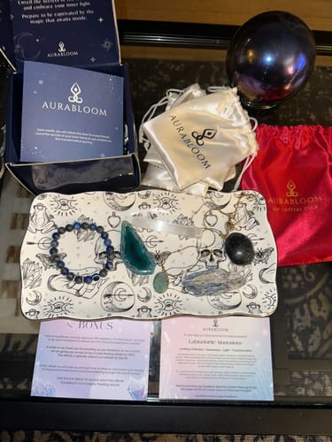 Customer photo review of The Crystal Comfort Card Deck Offer