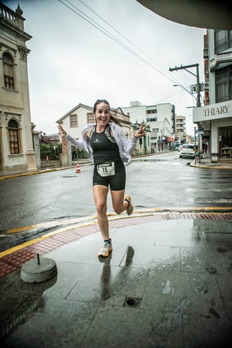 Customer photo review of Bermuda Aquaflex Extreme Run V3 - Preto