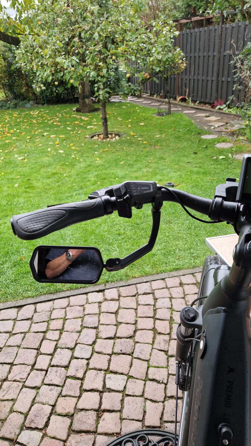 Customer photo review of NEXTCOVER® Fahrradspiegel für Lenker mit Echtglas