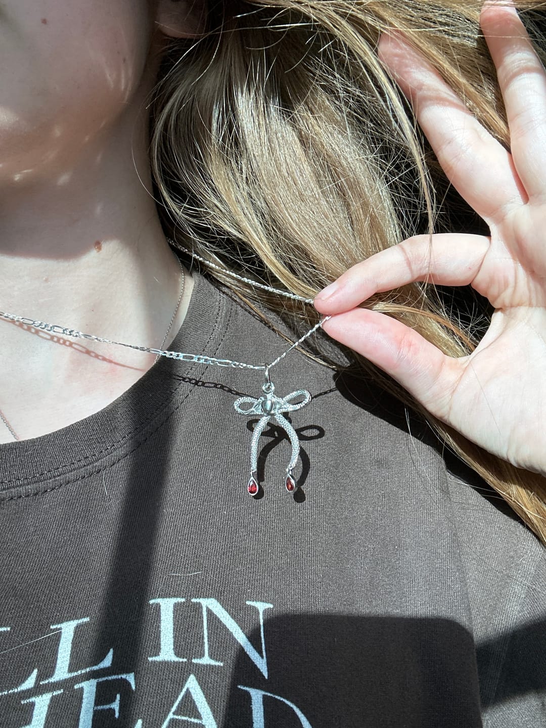 Customer photo review of EVE'S PENDANT
