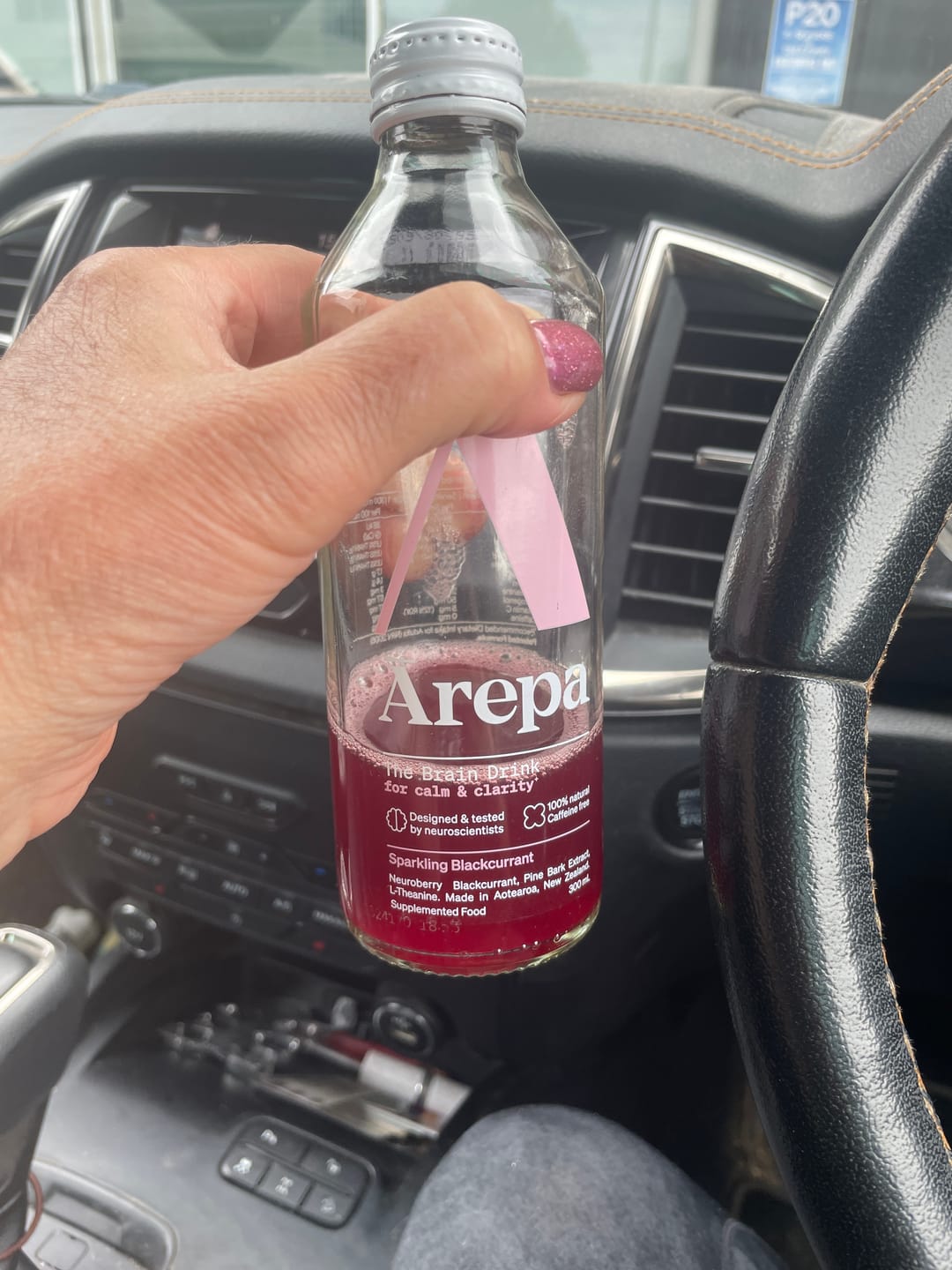 Customer photo review of The Brain Drink for Performance (300ml)⁺