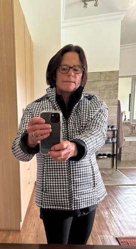 Customer photo review of Midnight x Houndstooth Classic Jacket