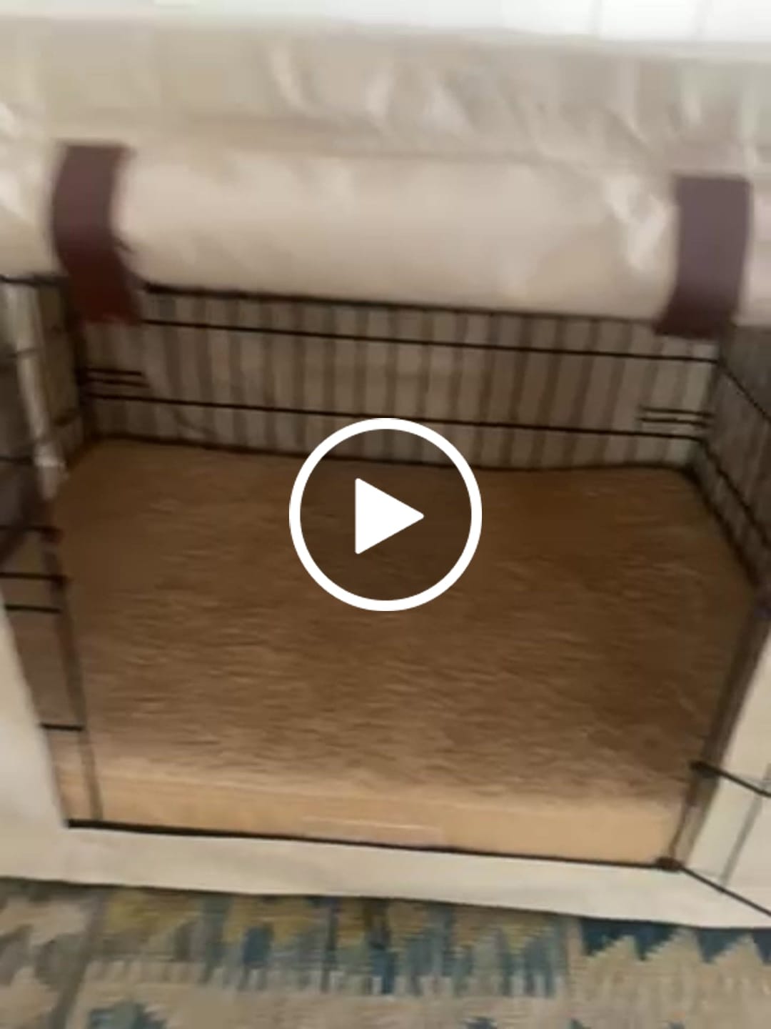 Customer video review of Kangaroo Dog Crate Mat
