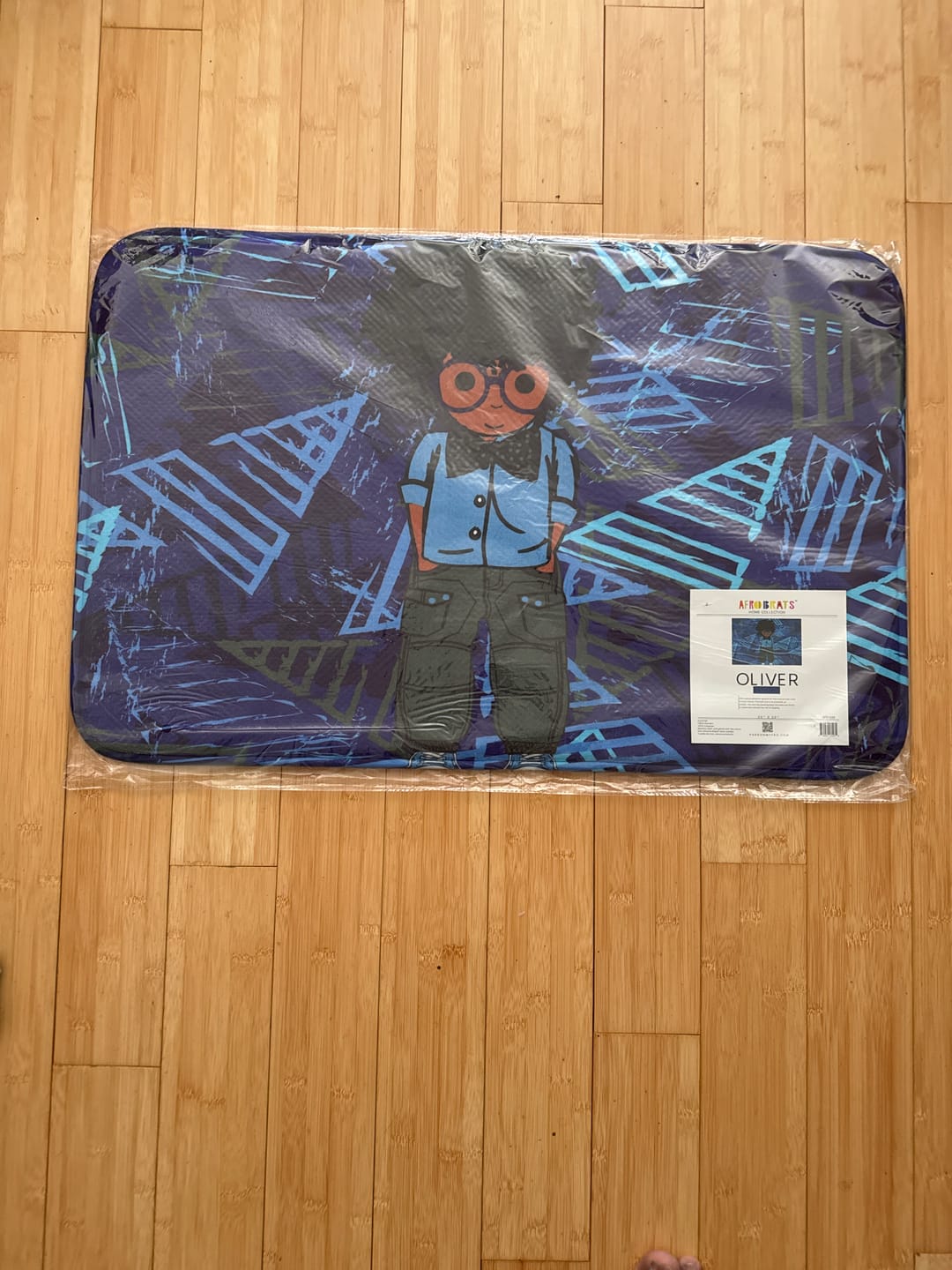 Customer photo review of AFROBRATS™ Oliver Bath Mat