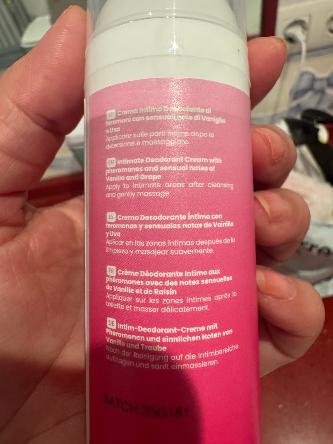 Customer photo review of Sensual Dream - Crema Íntima