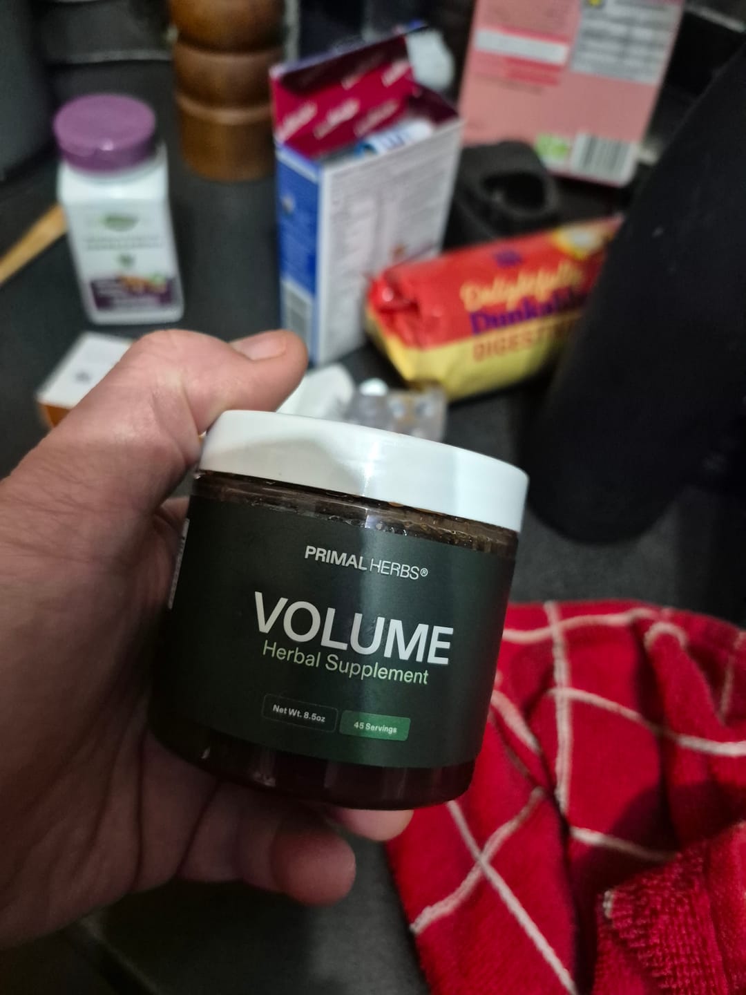 Customer photo review of Volume Herbal Mix [EMAIL OFFER 1]