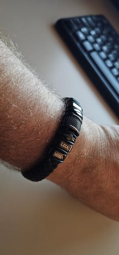 Customer photo review of Bracelet: Black