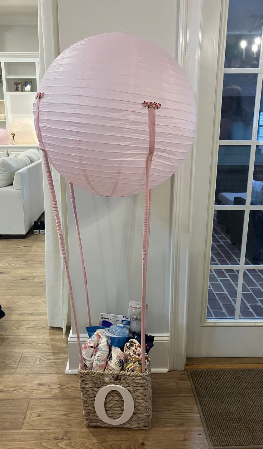 Customer photo review of 24" Pink Round Paper Lantern, Even Ribbing, Chinese Hanging Wedding & Party Decoration