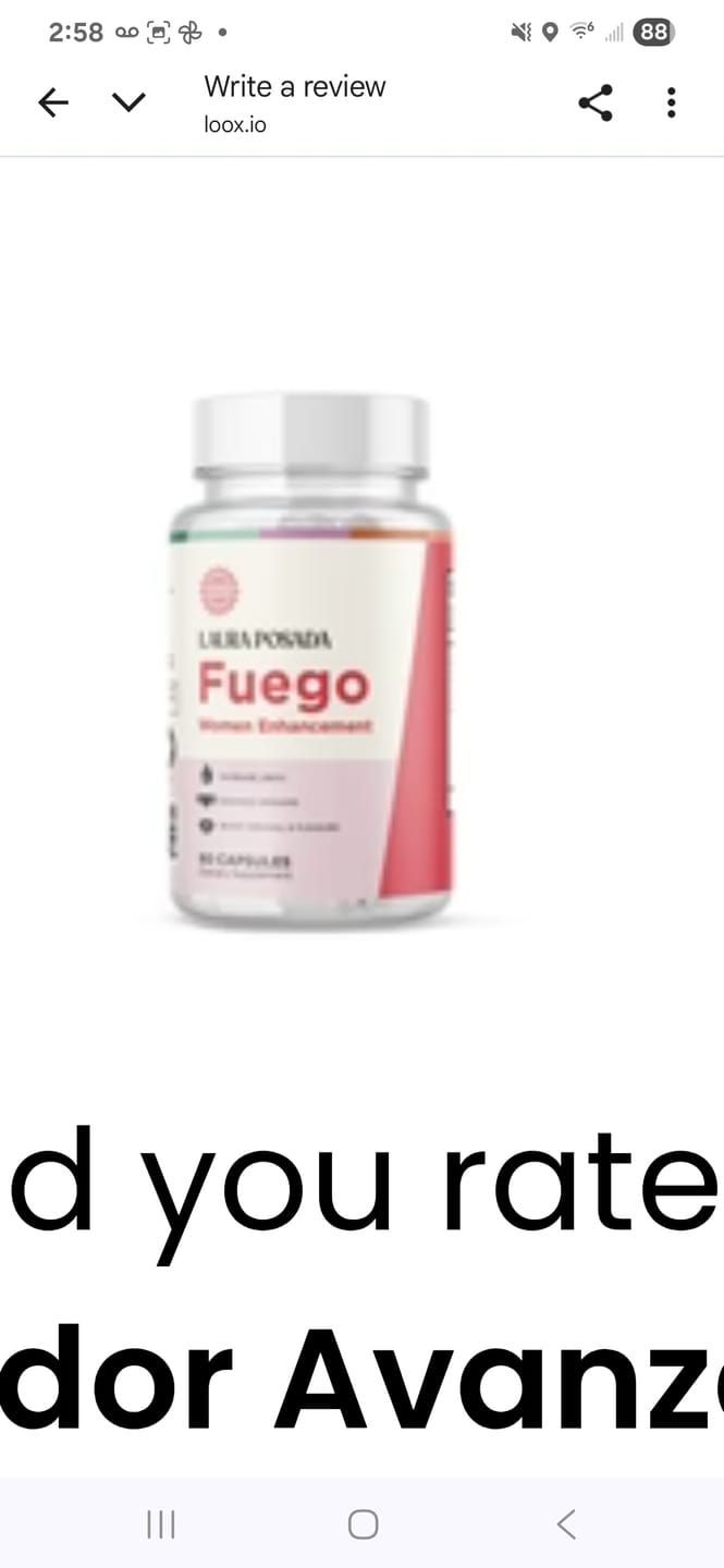 Customer photo review of Fuego | Potenciador Avanzado del Bienestar Íntimo Femenino