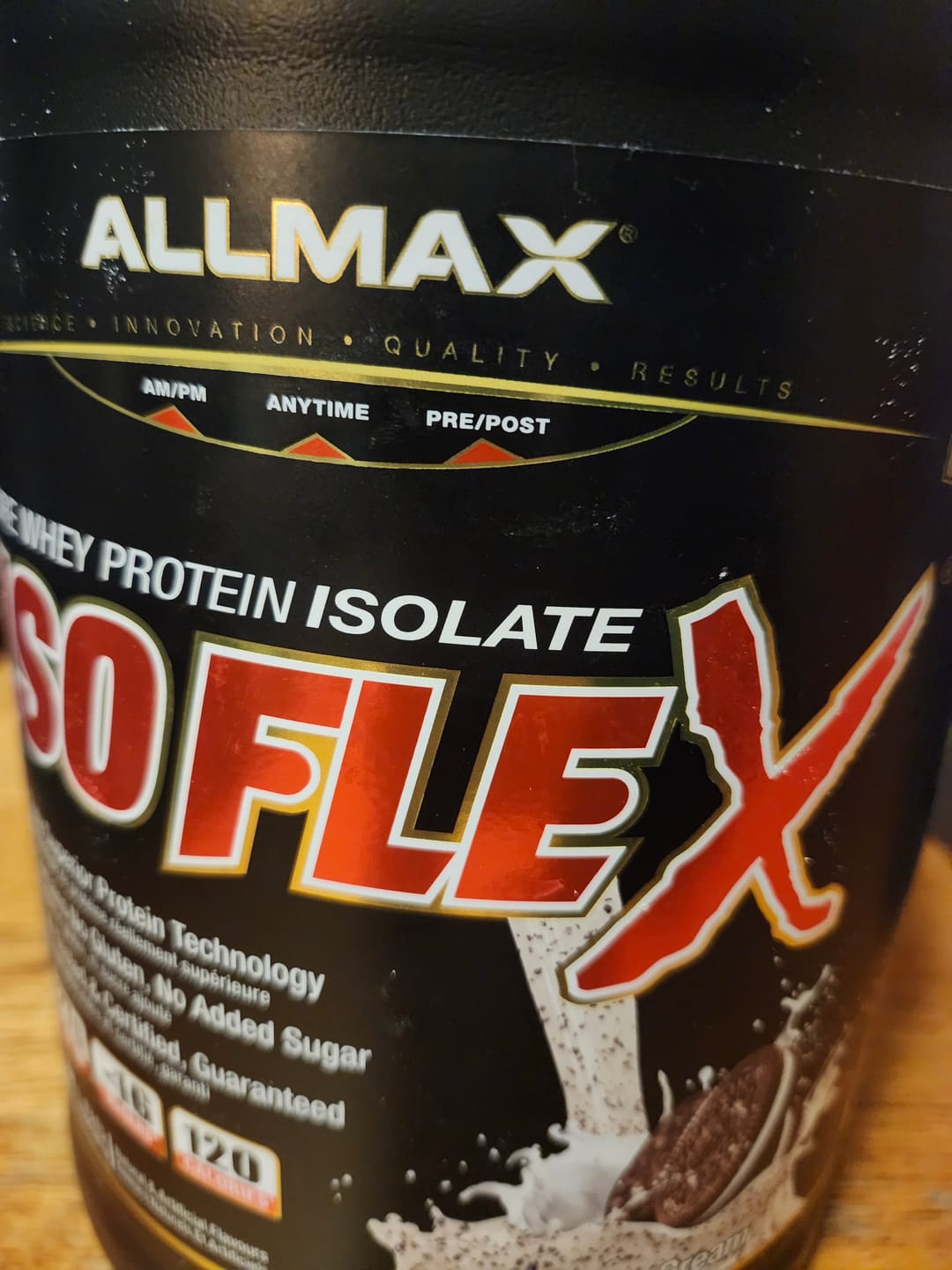 Customer photo review of Allmax - Isoflex - 2lb