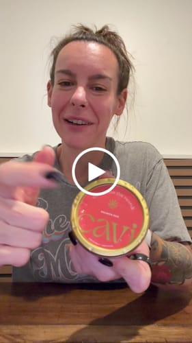 Customer video review of CAVI's Mother of Pearl Caviar Spoon
