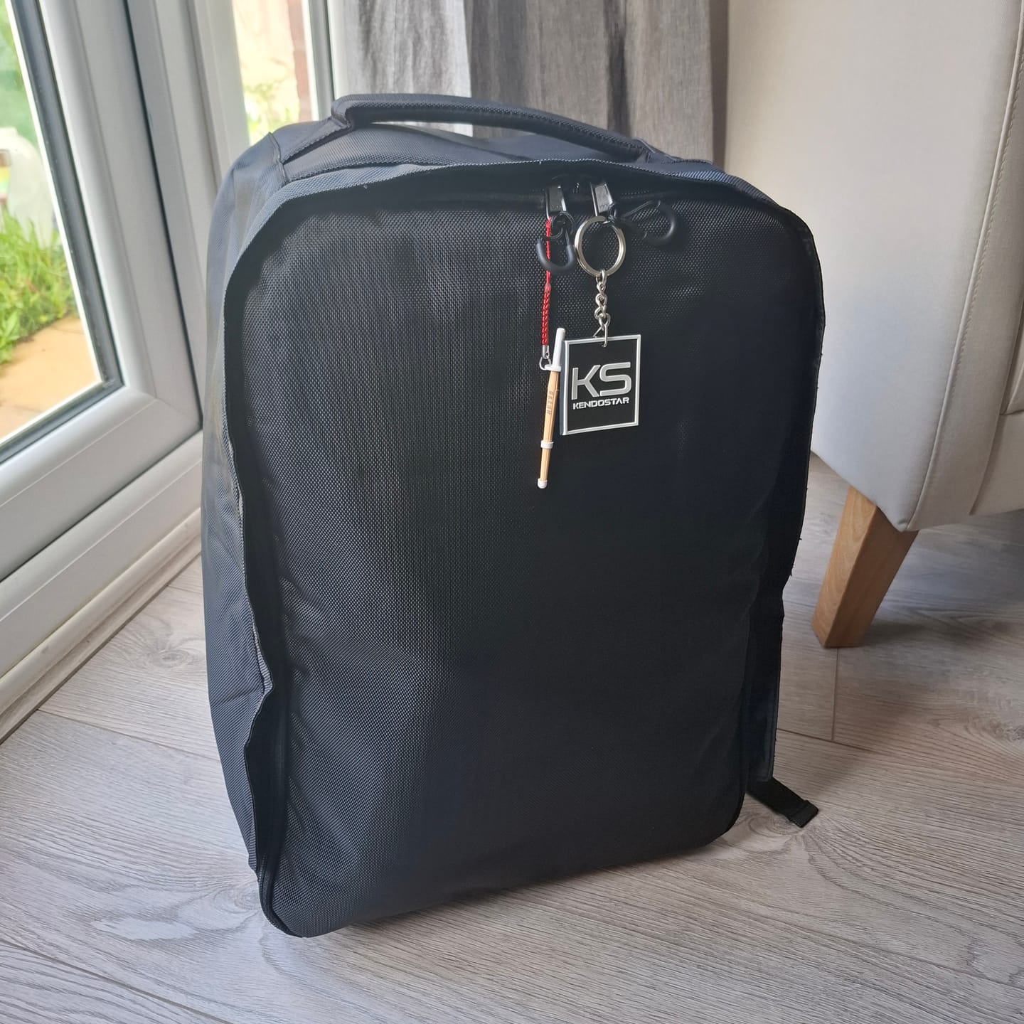 Customer photo review of Deluxe Nylon Compact Bogu Backpack