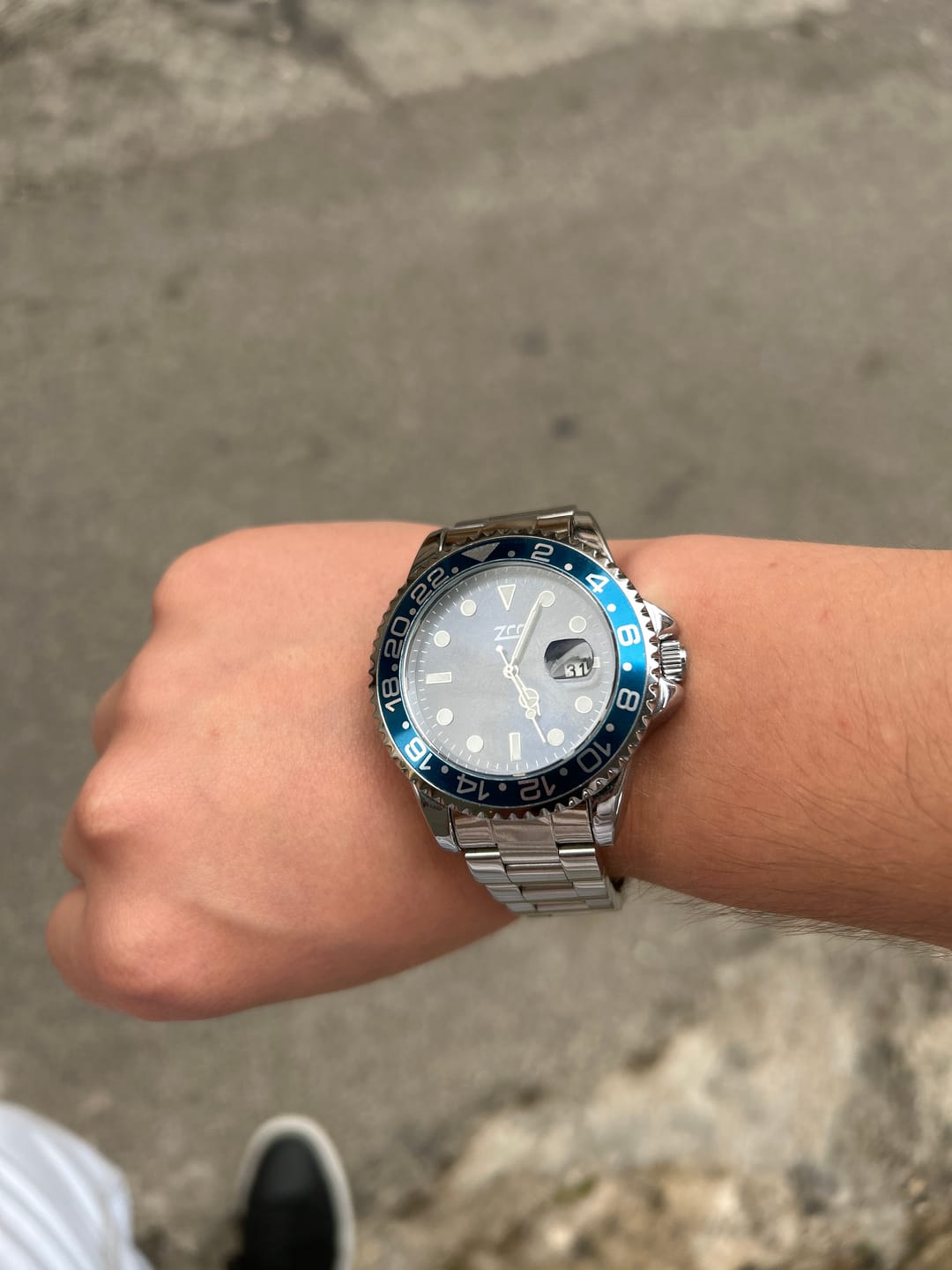 Customer photo review of Orologio Rolly -Blu e Silver