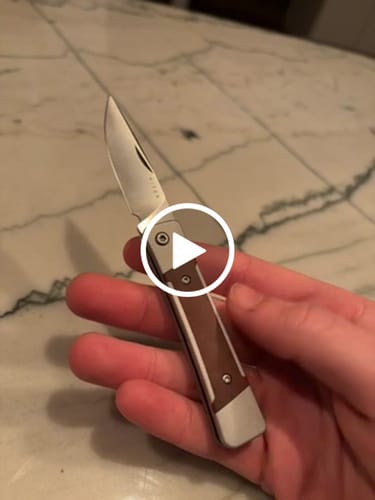 Customer video review of Kizer Little Grand Slip Joint Pocket Knife Nitro-V 2.52"