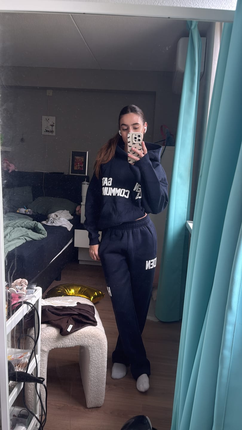 Avis client avec photo sur le PANTALON DE SURVEILLANCE À JAMBES DROITES NAVY