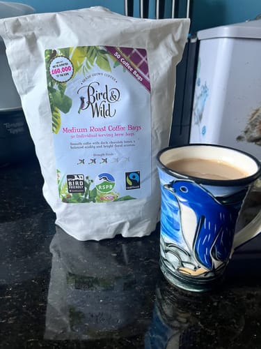 Customer photo review of Medium Roast Fairtrade Organic Coffee, Beans or Ground - 200g, 500g, 1kg