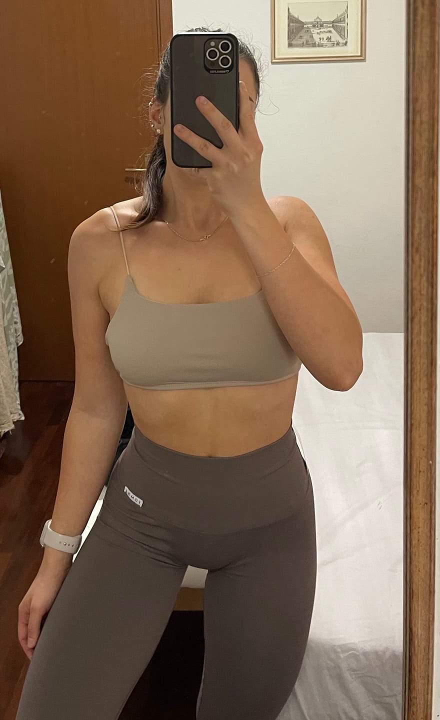Customer photo review of Leggings Push Up All-Up Potato