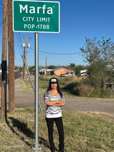 Customer photo review of Texas White Plate Hat