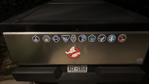 Customer photo review of Starship Flight 11 - Sticker