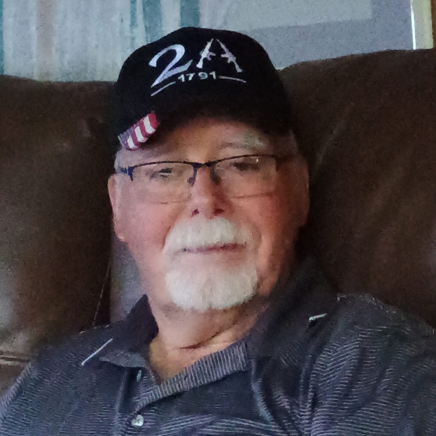 Customer photo review of 2nd Amendment 2A Limited Edition Black Embroidered Hat