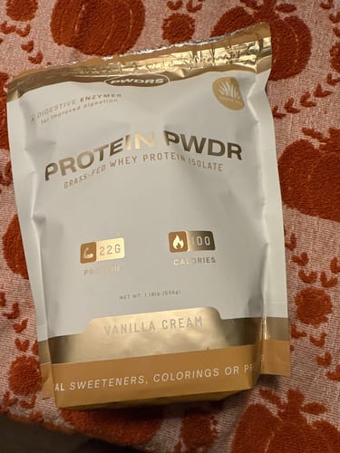 Customer photo review of PROTEIN PWDR