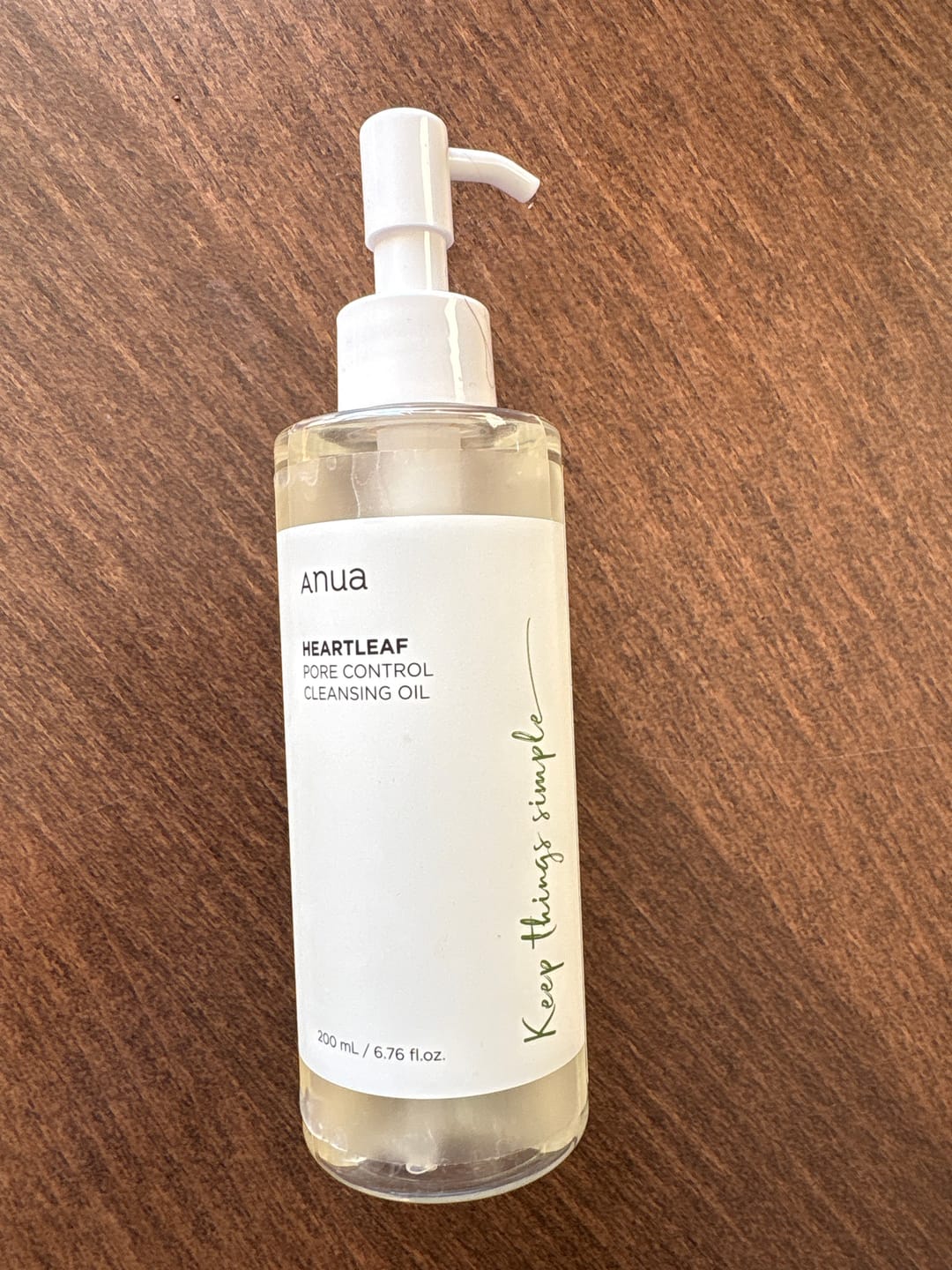 Customer photo review of Hidrofīlā eļļa dziļai poru attīrīšanai Anua Heartleaf Pore Control Cleansing Oil
