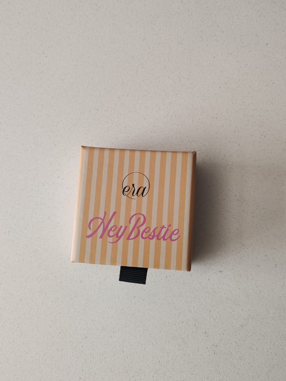 Customer photo review of Silver Precious Logo Earrings