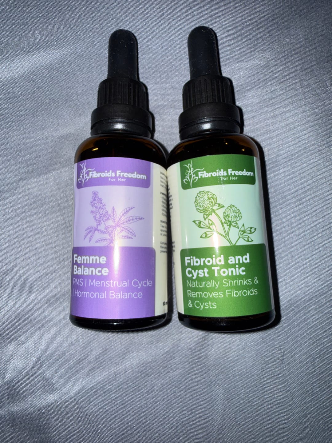 Customer photo review of Fibroids Freedom For Her