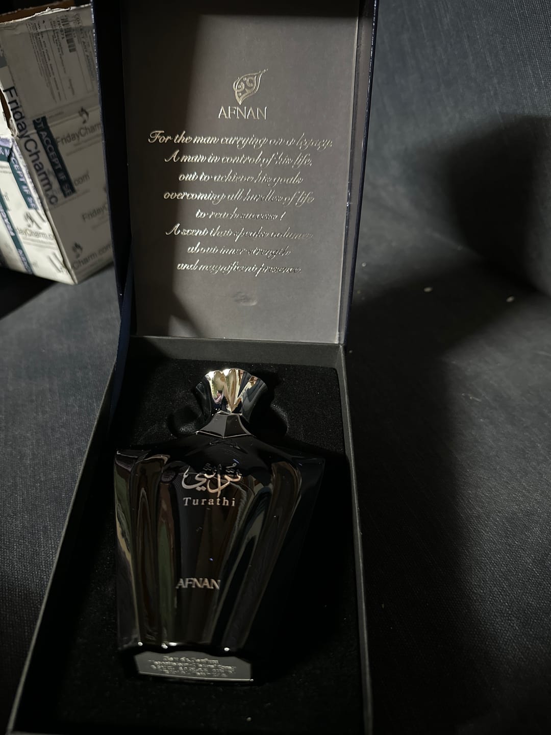Customer photo review of Afnan Turathi Blue Eau De Parfum For Men