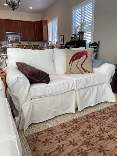 undefined review of PB Basic Sofa Cover 82.5"-83.5" image 1 out of 5