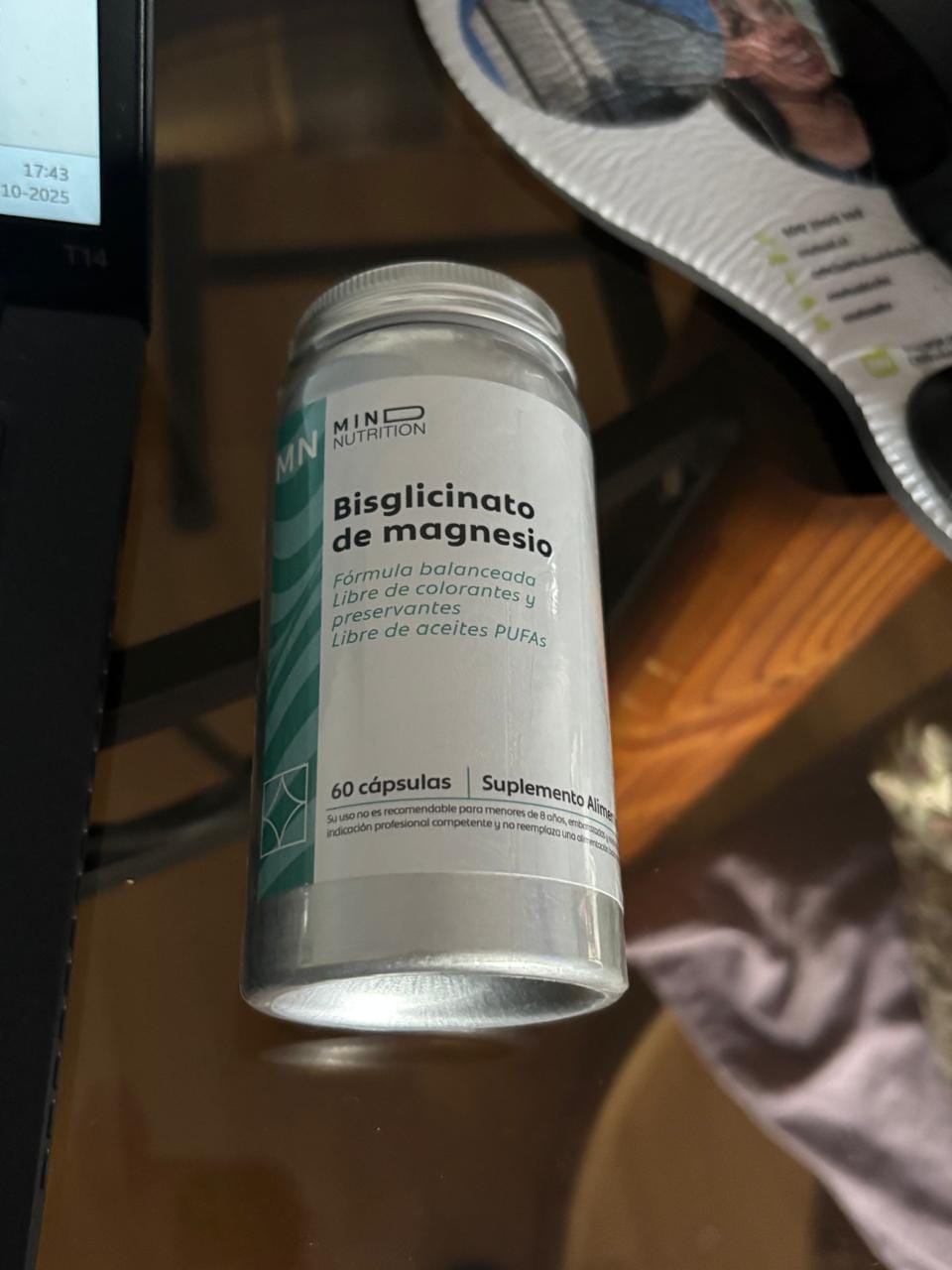 Customer photo review of Bisglicinato de Magnesio MN