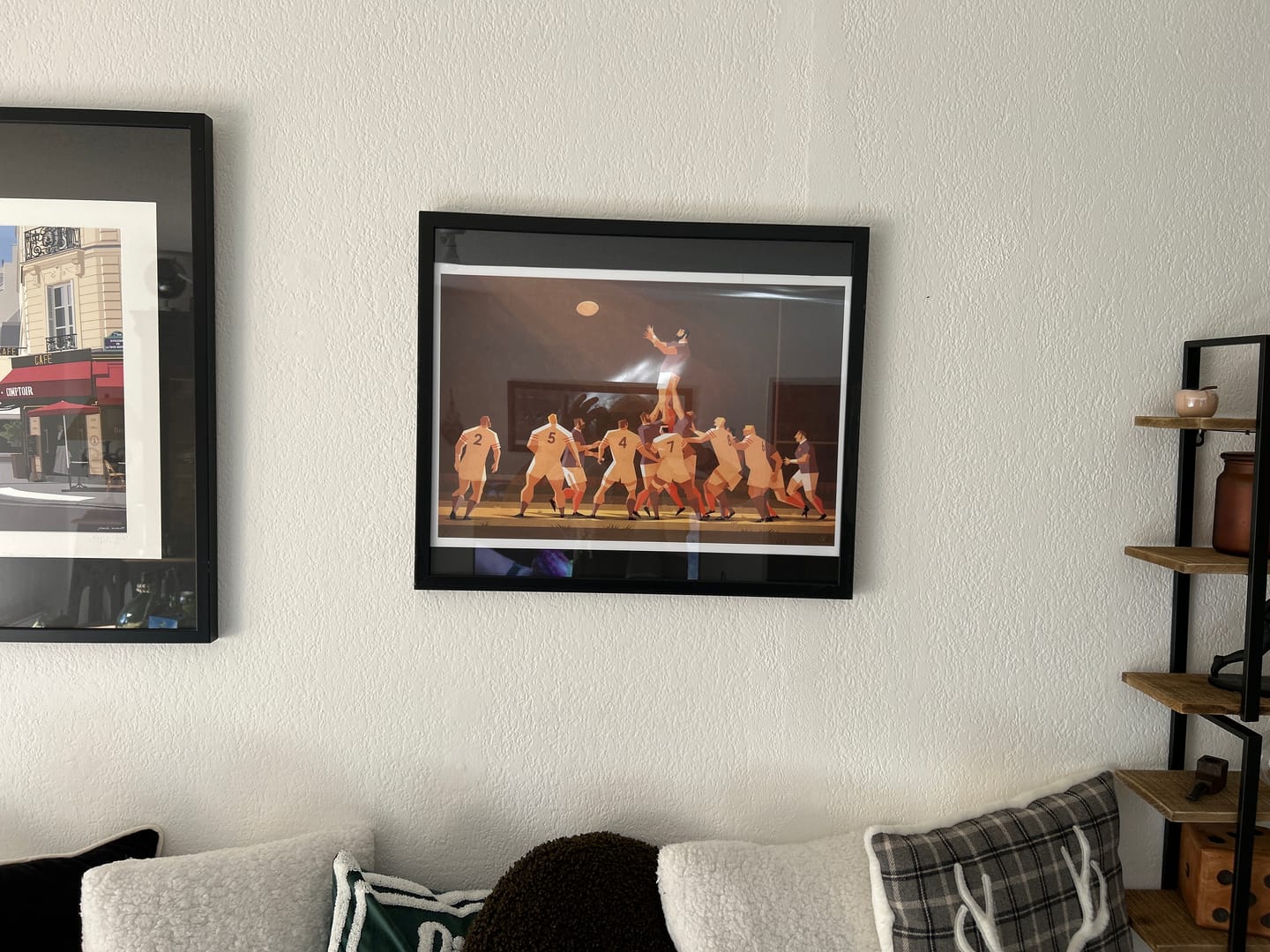 Customer photo review of Affiche ''Touche''