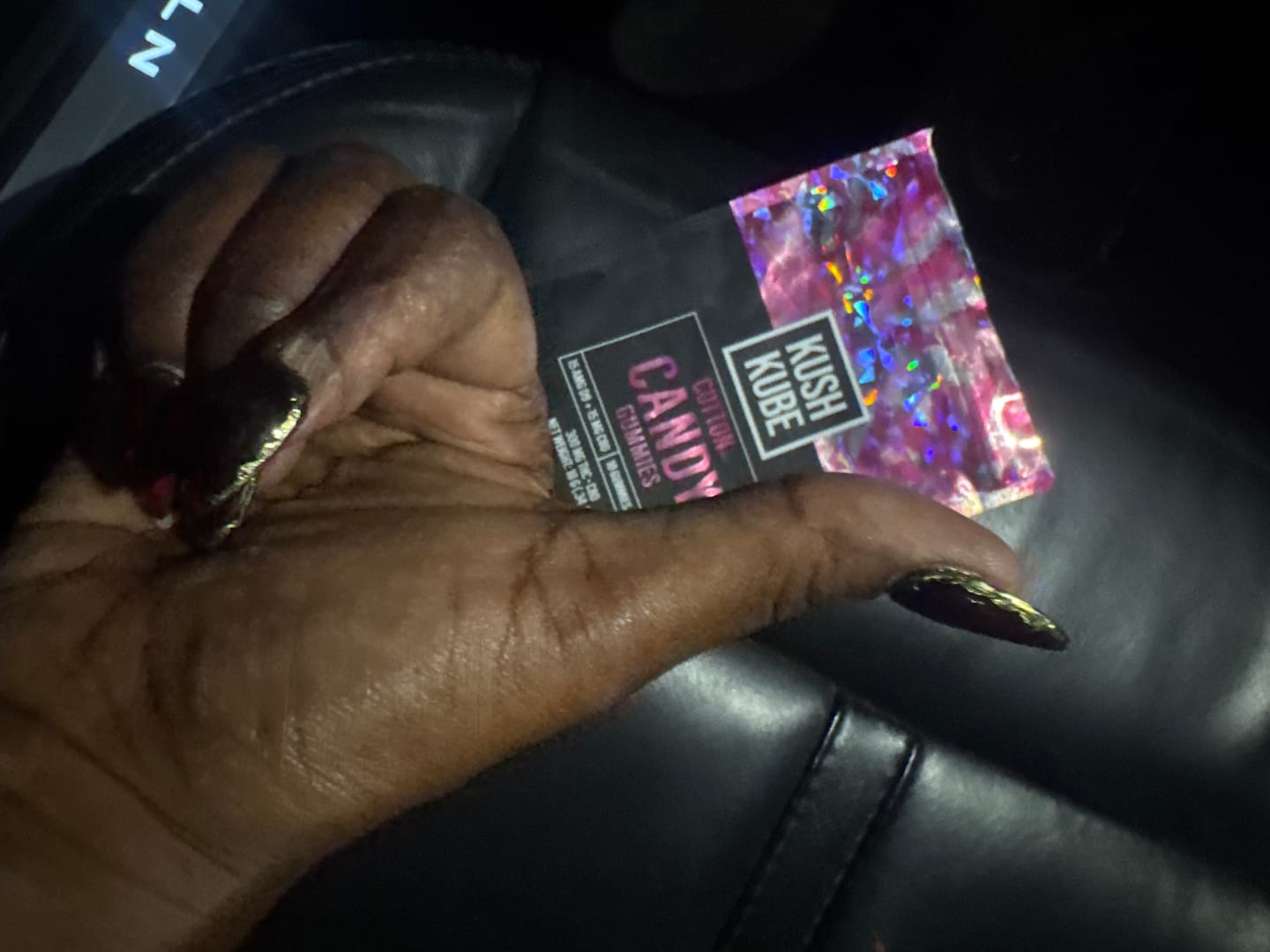 Customer photo review of Cotton Candy Kush Kube® - 15mg THC