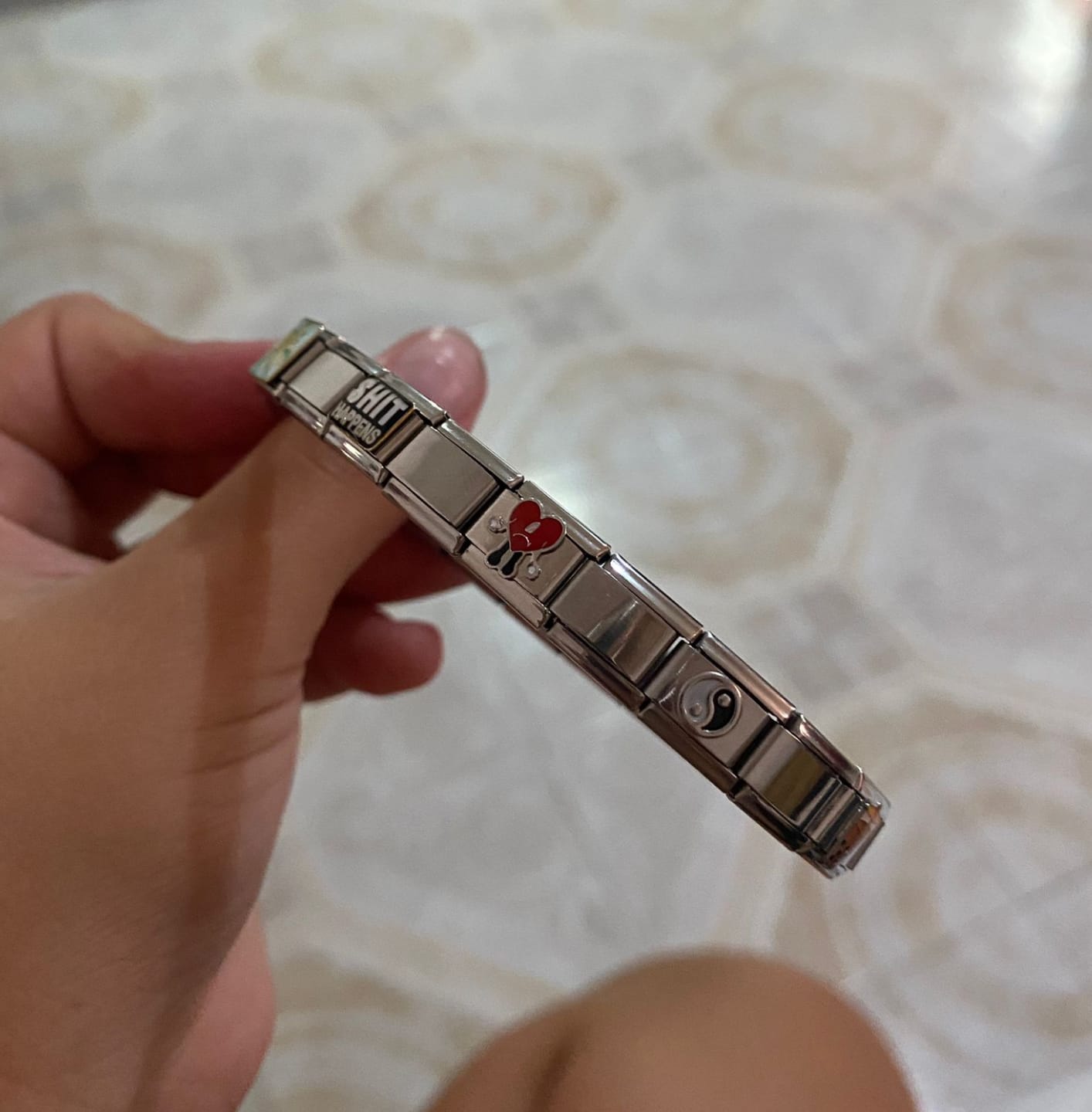 Customer photo review of Charm Shit Happens