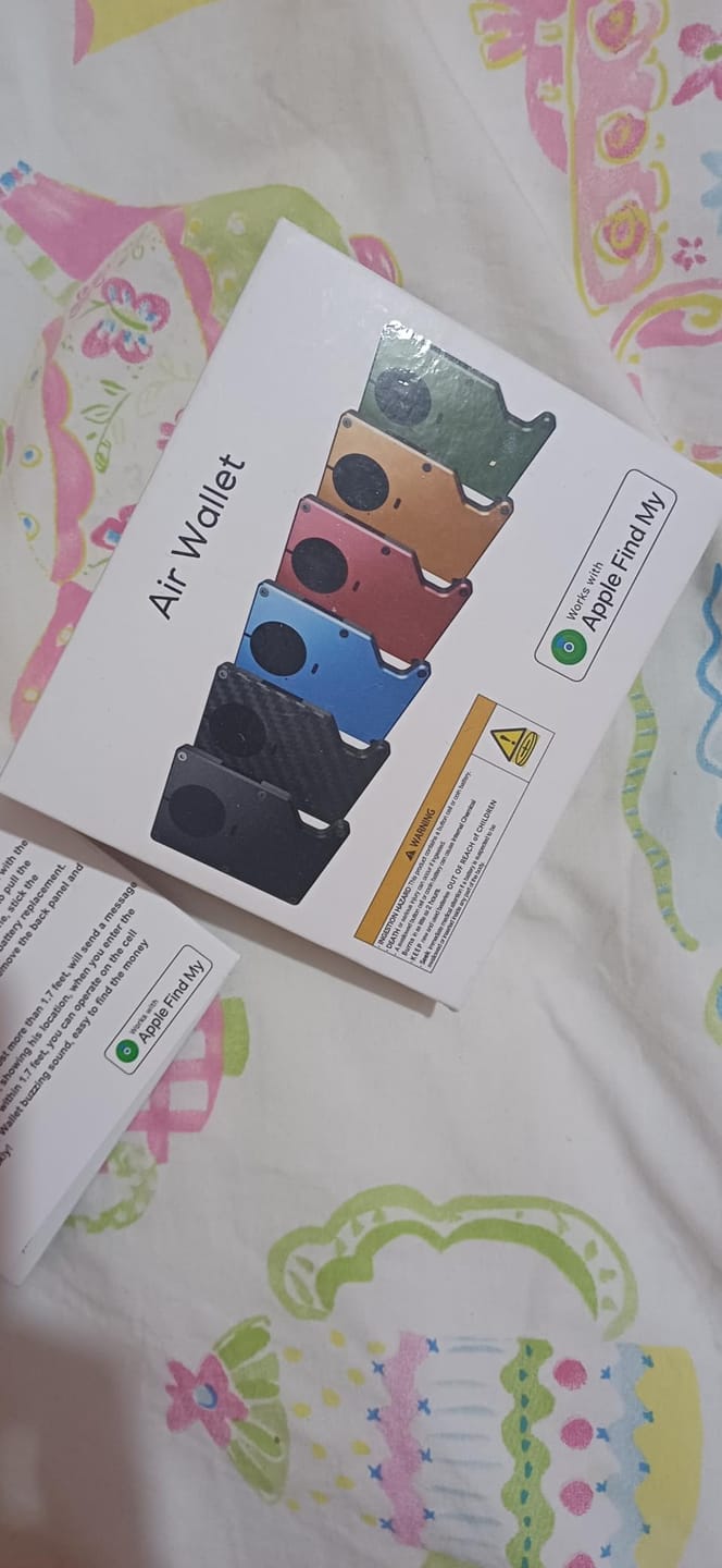 Customer photo review of AirWallet