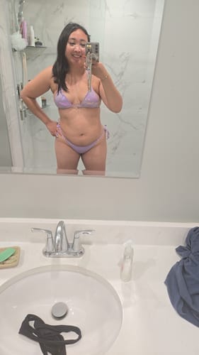 Customer photo review of MIRA TOP - ULTRA VIOLET