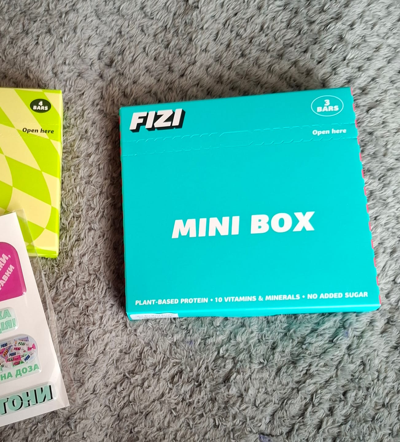 Customer photo review of Mini box Mood Booster x3 шт.