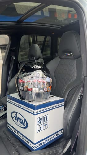 Customer photo review of Arai SZ-R Evo