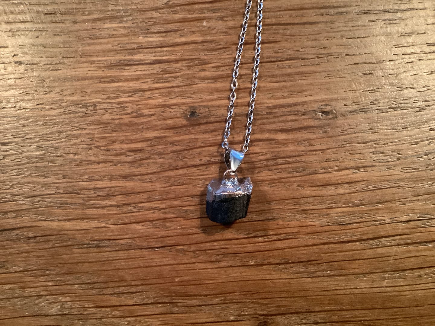 Customer photo review of Turmalin Halskette