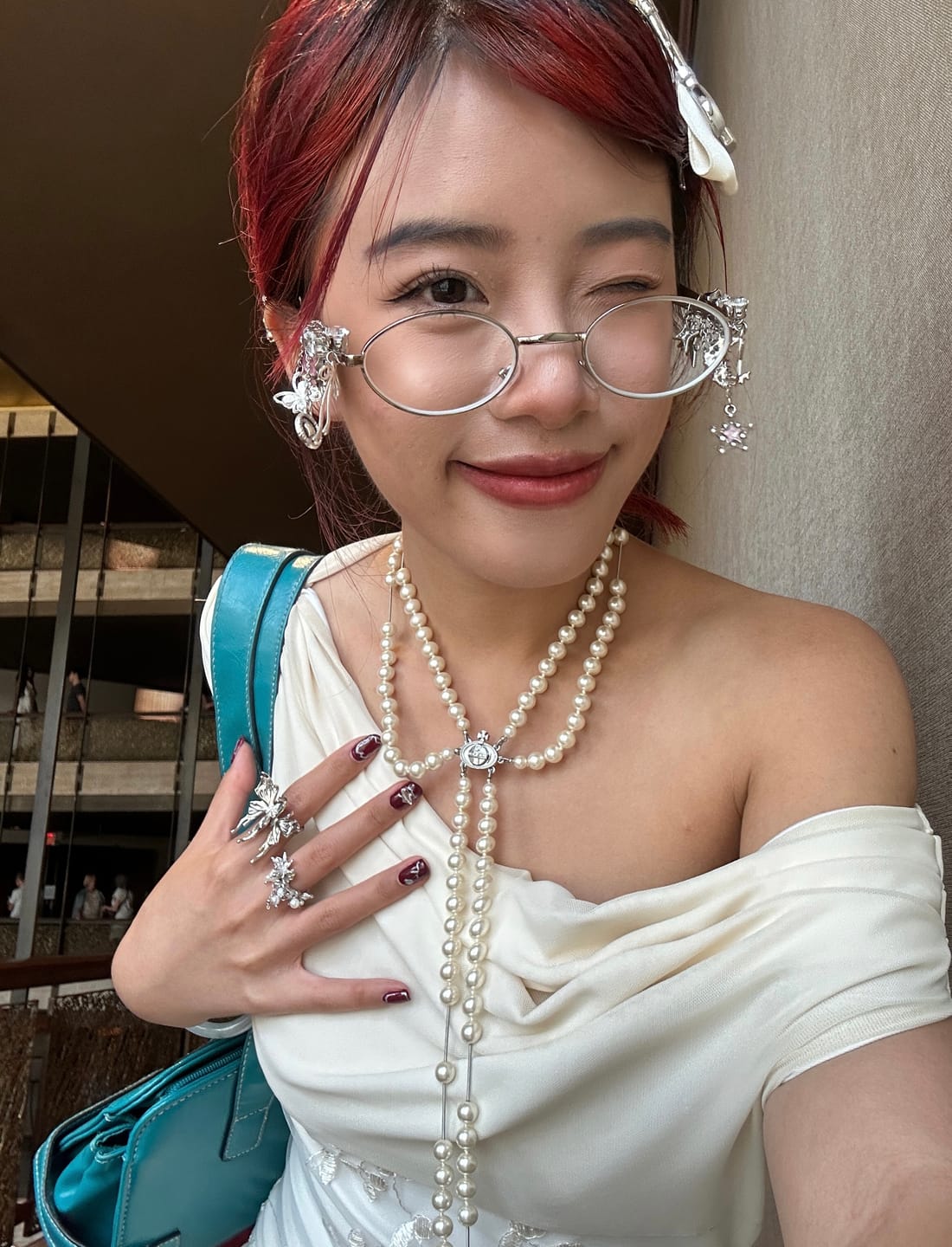 Customer photo review of Fairy Eyeglasses