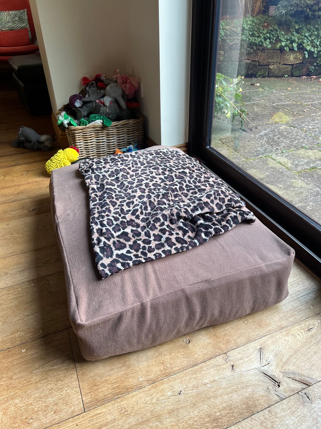 Customer photo review of Special Offer #2 - Plain Polar Fleece Fabric - 2 metre Pre-cut