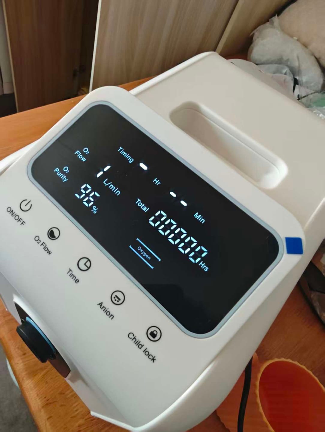 Customer photo review of Home 1-9L Adjustable Continuous Flow Oxygen Concentrator - DF-018