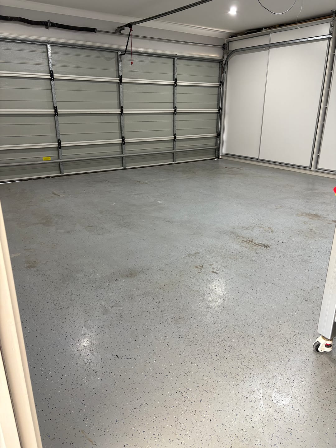 Customer photo review of Modular Interlocking Garage Flooring Tiles